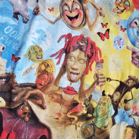 Trippie Redd Life’s A trip Graphic Short Sleeve T-Shirt Size Small - Picture 3 of 4